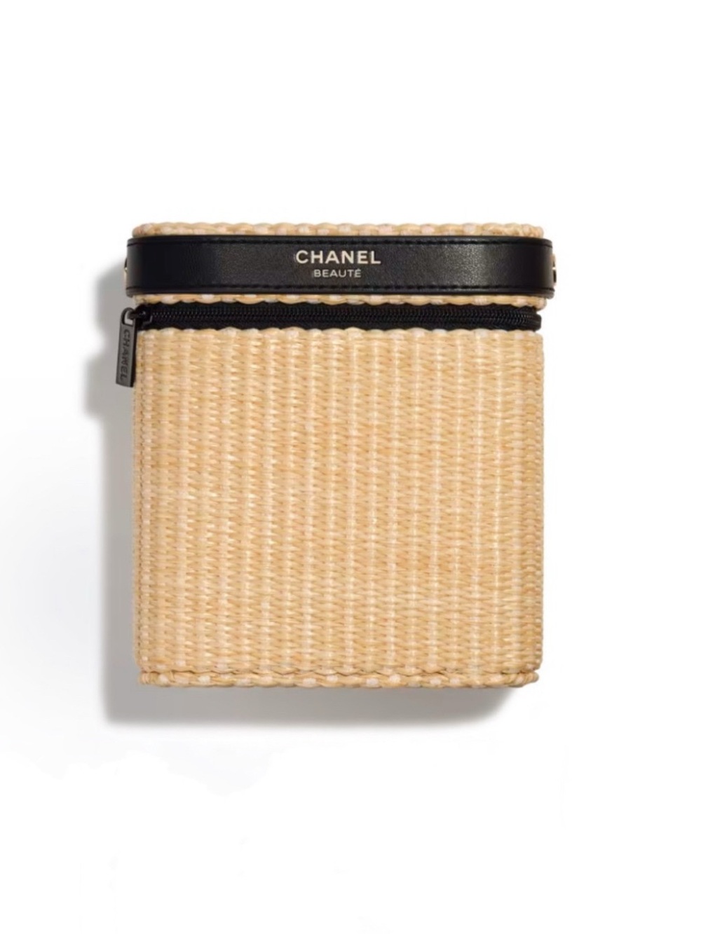 Chanel Beaute woven bag